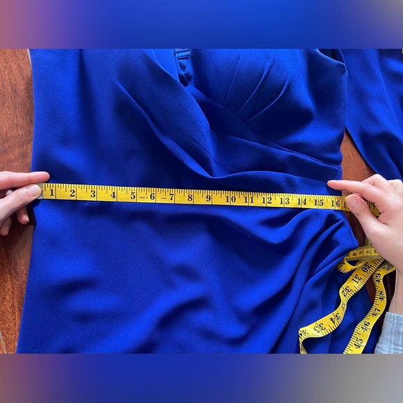 Allure Royal Blue Evening Dress - Picture 10 of 13